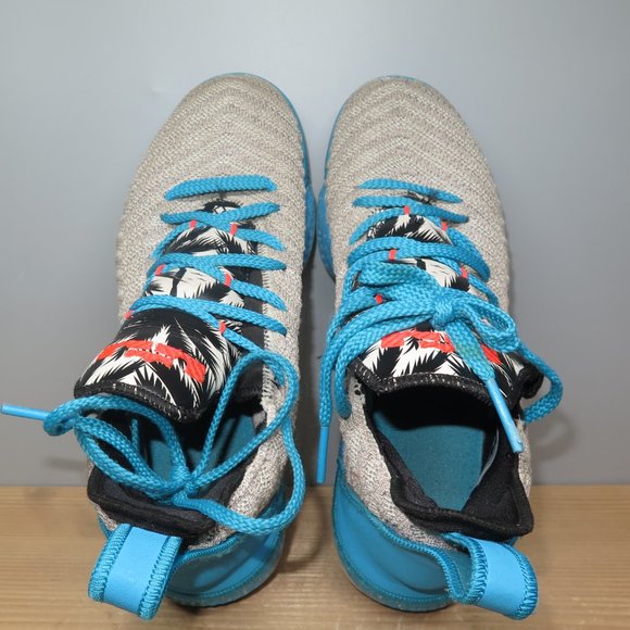 Nike Lebron XVI 16 GS South Beach Size 5.5Y - Picture 11 of 11